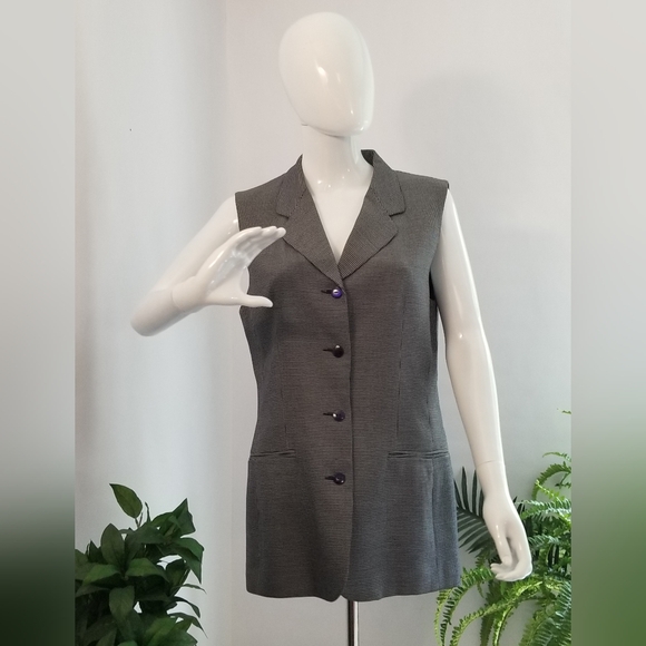 Liz Clairborne Women's Vest  - Size 4 - Picture 3 of 9